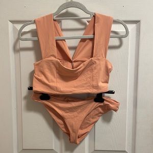 L*Space Parker Bikini Top & Bottoms in Tangy